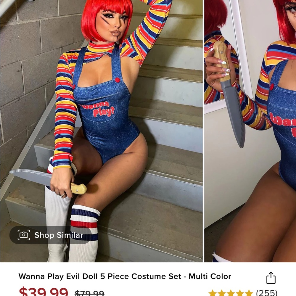 Fashion Nova chucky costume